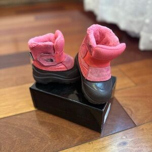 The North Face Pink Winter Boots